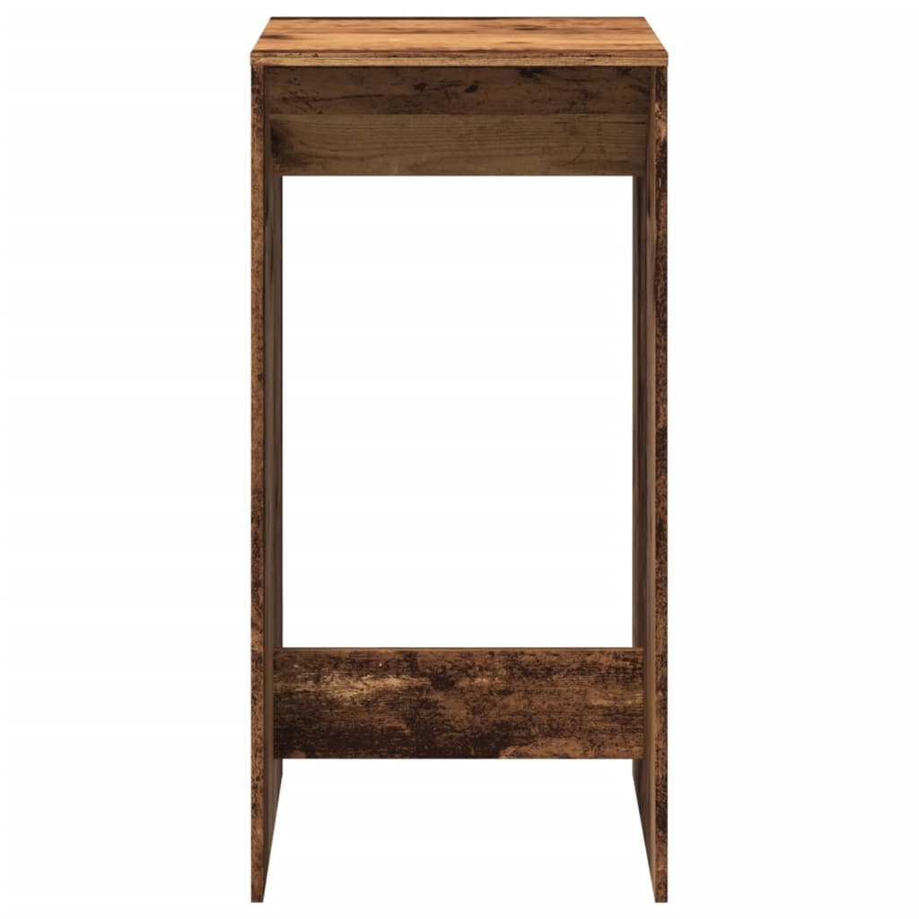 Tavolo da Bar Legno Antico 51x50x103,5 cm in Legno Multistrato | homemem39