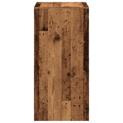 Tavolo da Bar Legno Antico 51x50x103,5 cm in Legno Multistrato | homemem39