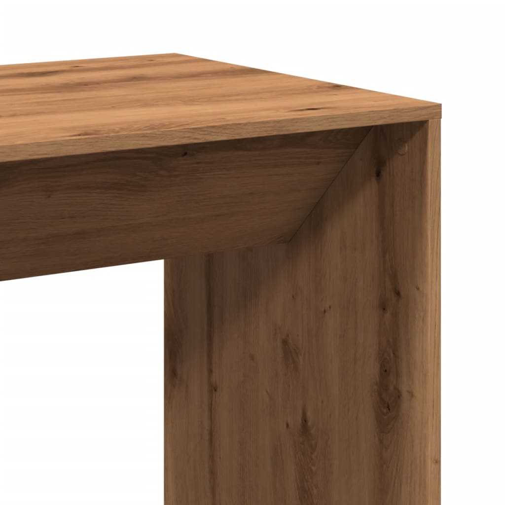 Tavolo Bar Rovere Artigianale 51x50x103,5 cm Legno Multistrato