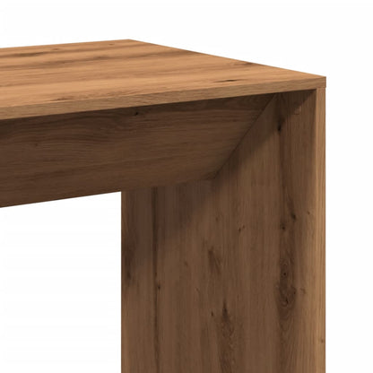 Tavolo Bar Rovere Artigianale 51x50x103,5 cm Legno Multistrato