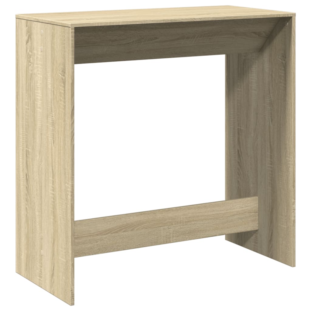 Tavolo da Bar Rovere Sonoma 102x50x103,5cm in Legno Multistrato