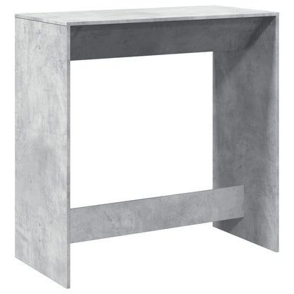 Tavolo da Bar Grigio Cemento 102x50x103,5 cm Legno Multistrato | homemem39