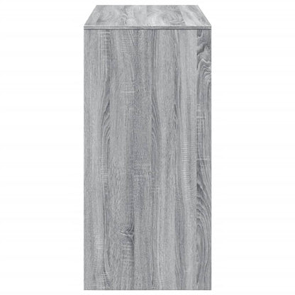 Tavolo da Bar Grigio Sonoma 102x50x103,5cm in Legno Multistrato | homemem39