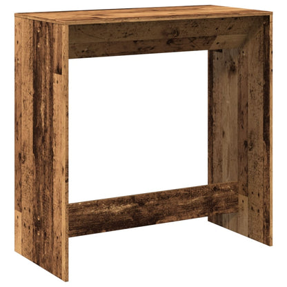 Tavolo da Bar Legno Antico 102x50x103,5 cm in Legno Multistrato | homemem39