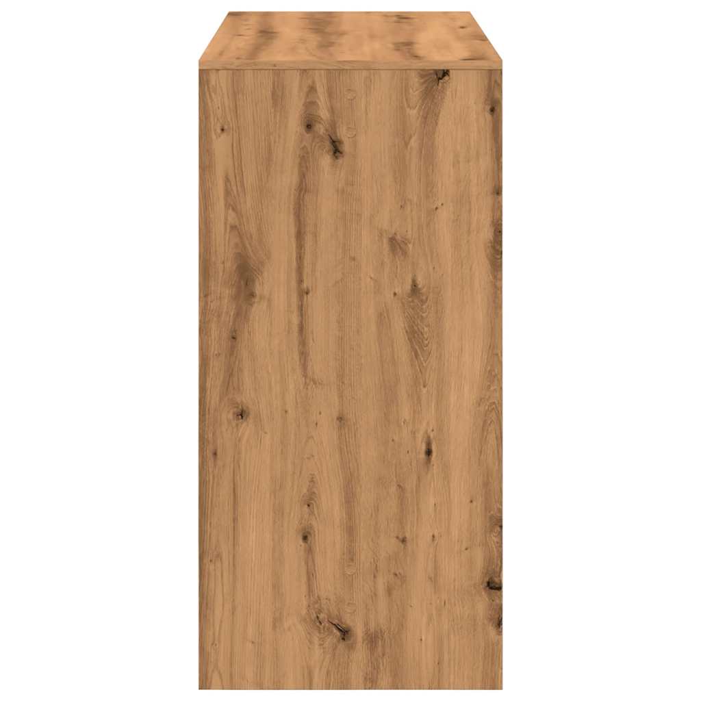 Tavolo Bar Rovere Artigianale 102x50x103,5 cm Legno Multistrato