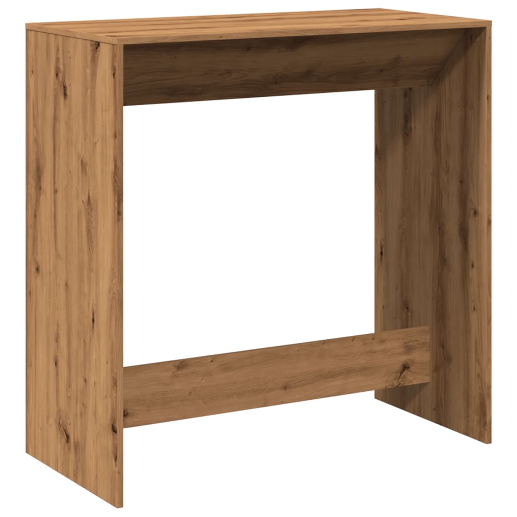 Tavolo Bar Rovere Artigianale 102x50x103,5 cm Legno Multistrato