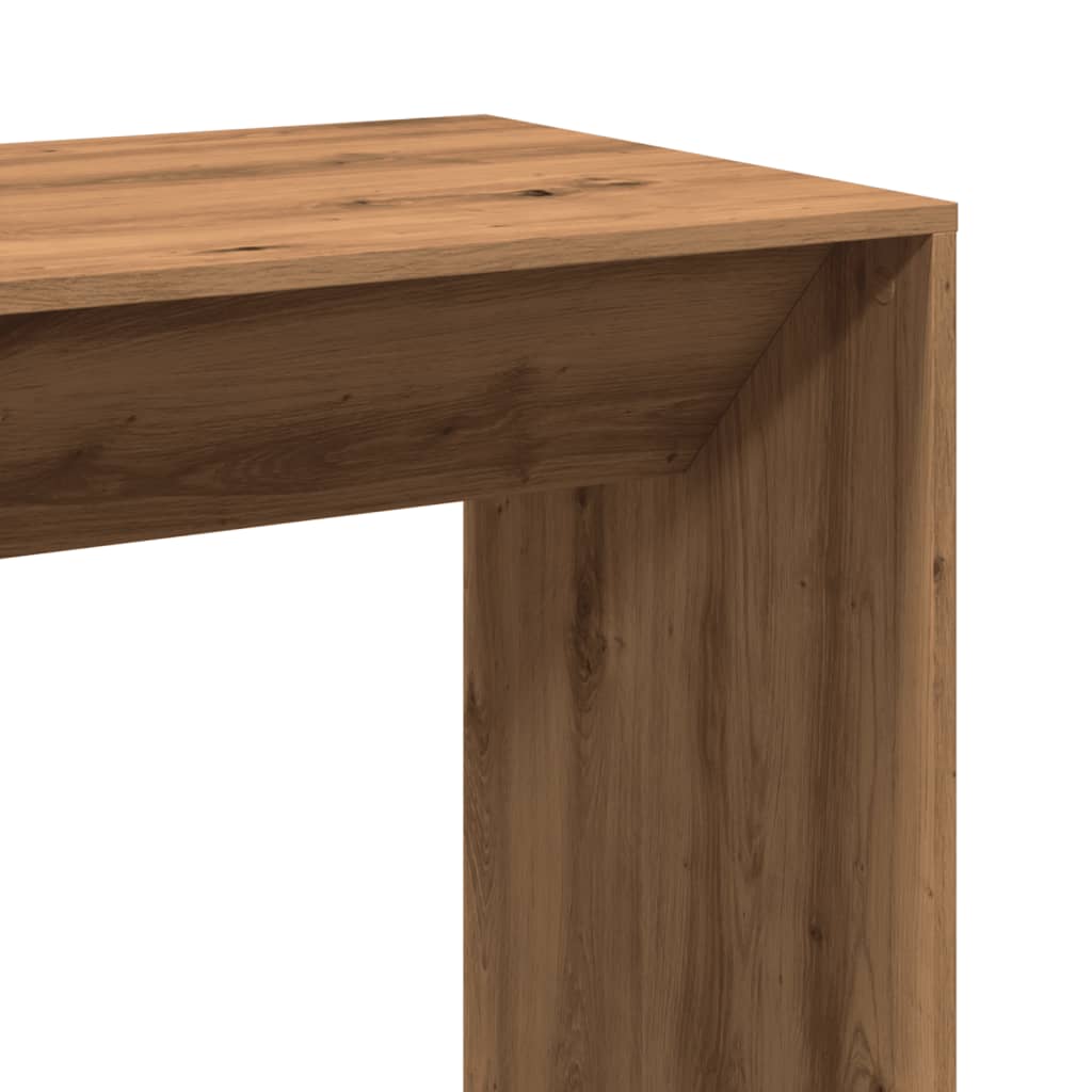 Tavolo Bar Rovere Artigianale 102x50x103,5 cm Legno Multistrato | homemem39