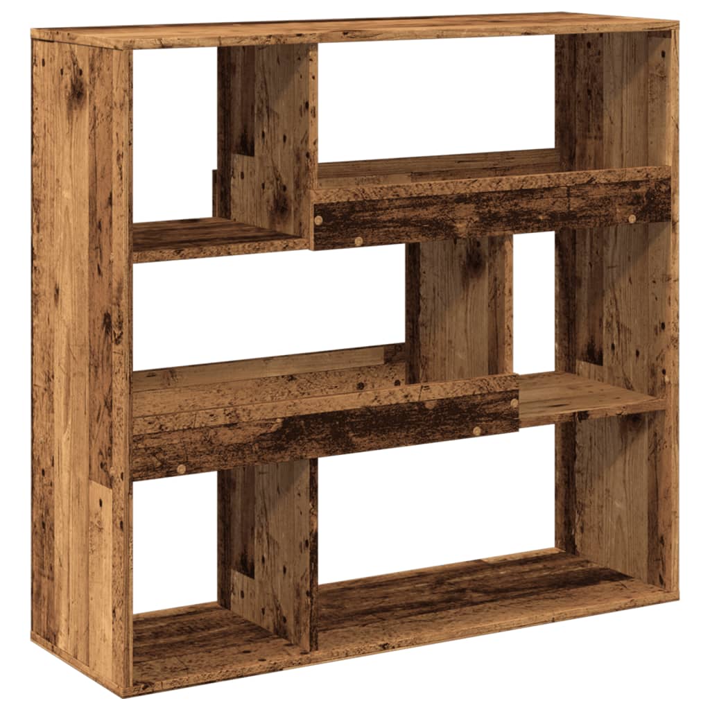 Libreria/Divisorio Legno Antico 100x33x94,5 cm - homemem39