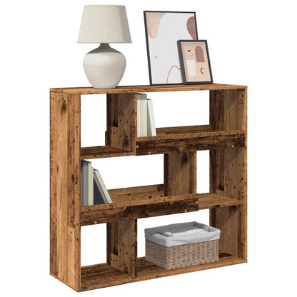 Libreria/Divisorio Legno Antico 100x33x94,5 cm - homemem39