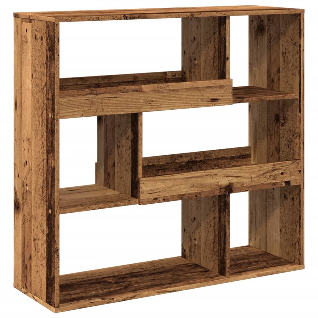 Libreria/Divisorio Legno Antico 100x33x94,5 cm - homemem39