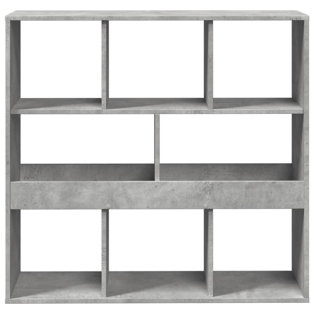 Libreria/Divisorio Grigio Cemento 100x33x94,5 cm