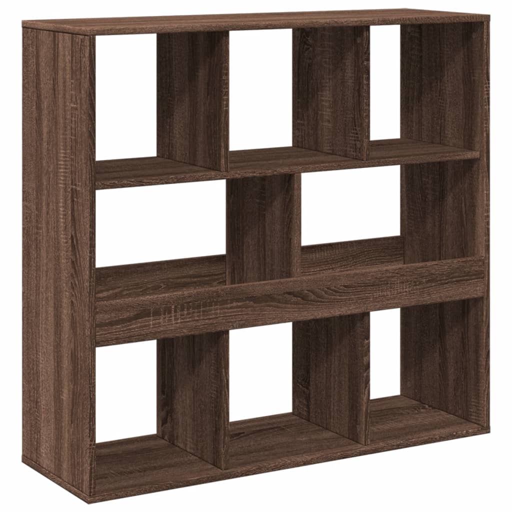 Libreria/Divisorio Rovere Marrone 100x33x94,5 cm