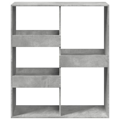 Libreria/Divisorio Grigio Cemento 100x33x115 cm