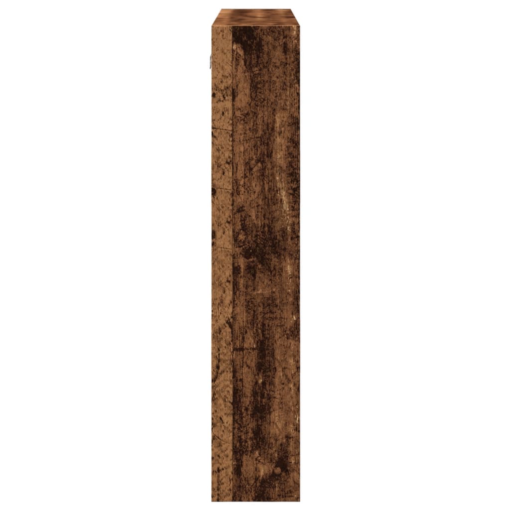 Mobile a Parete Legno Antico 80x15x80 cm in Legno Multistrato | homemem39