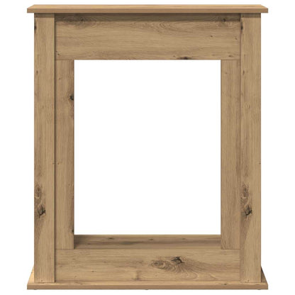 Cornice per Camino Rovere Artigianale 75x20x87,5 cm Truciolato