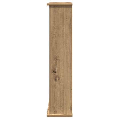 Cornice per Camino Rovere Artigianale 75x20x87,5 cm Truciolato