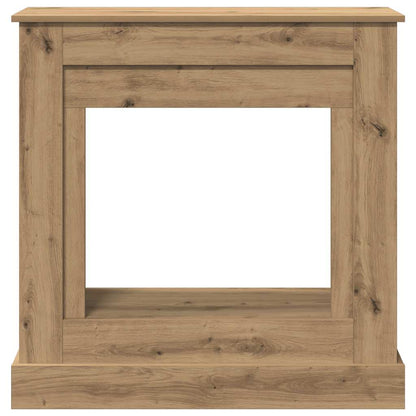 Cornice per Camino Rovere Artigianale 90x30x90 cm Truciolato
