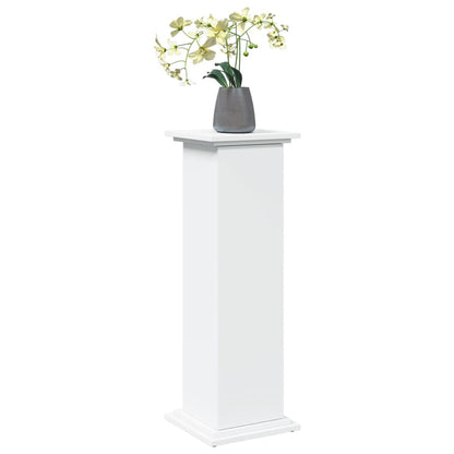 Supporto Espositivo Portaoggetti Bianco 31x30x90 cm Truciolato - homemem39