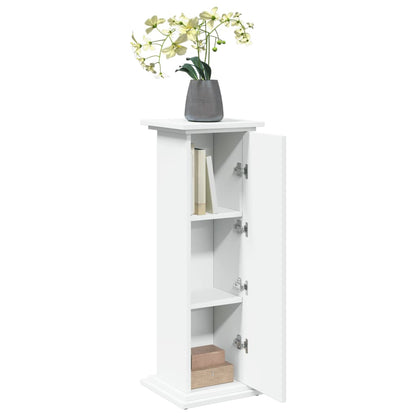 Supporto Espositivo Portaoggetti Bianco 31x30x90 cm Truciolato - homemem39