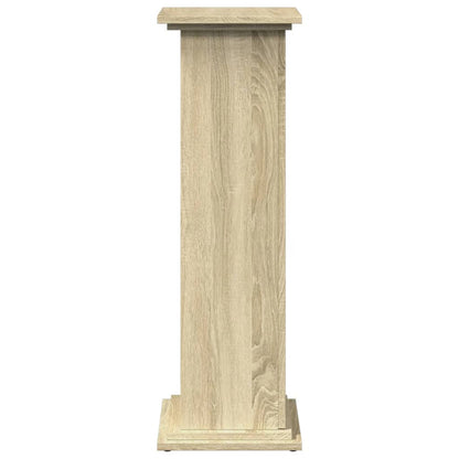 Espositore con Portaoggetti Rovere Sonoma 31x30x90cm Truciolato - homemem39