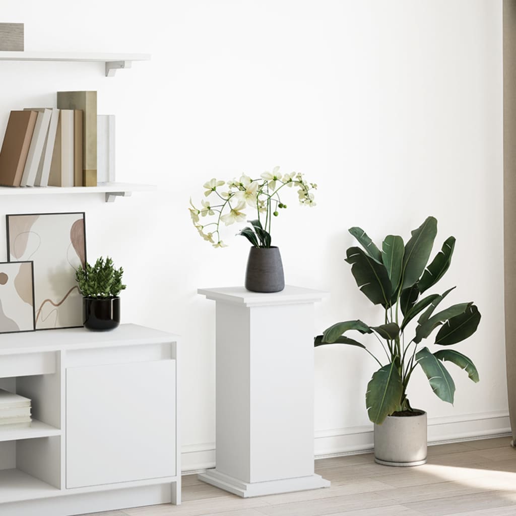 Supporto Espositivo Portaoggetti Bianco 31x30x60 cm Truciolato | homemem39