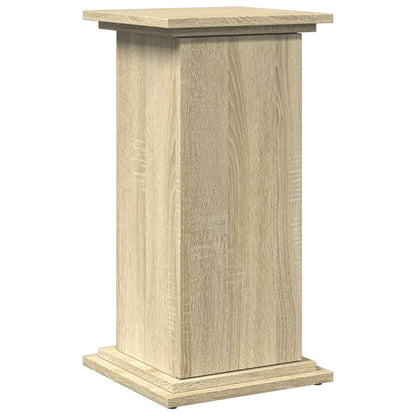 Espositore con Portaoggetti Rovere Sonoma 31x30x60cm Truciolato | homemem39