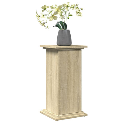 Espositore con Portaoggetti Rovere Sonoma 31x30x60cm Truciolato | homemem39