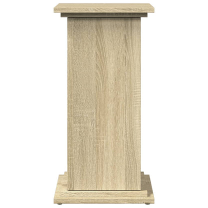 Espositore con Portaoggetti Rovere Sonoma 31x30x60cm Truciolato | homemem39