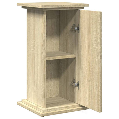 Espositore con Portaoggetti Rovere Sonoma 31x30x60cm Truciolato | homemem39