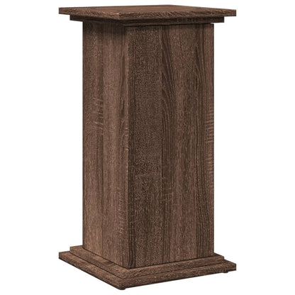 Espositore con Portaoggetti Rovere Marrone 31x30x60 Truciolato | homemem39
