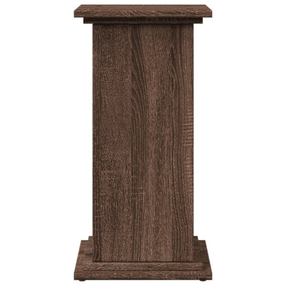 Espositore con Portaoggetti Rovere Marrone 31x30x60 Truciolato | homemem39