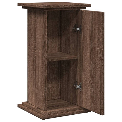 Espositore con Portaoggetti Rovere Marrone 31x30x60 Truciolato | homemem39