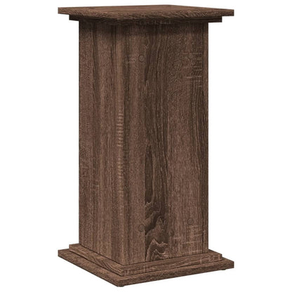 Espositore con Portaoggetti Rovere Marrone 31x30x60 Truciolato | homemem39