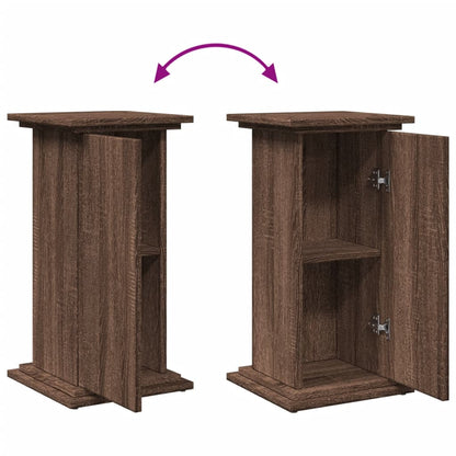 Espositore con Portaoggetti Rovere Marrone 31x30x60 Truciolato | homemem39
