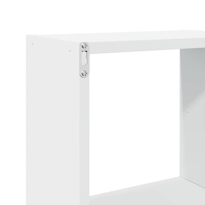 Mobile a Parete 78x18x71 cm Bianco in Legno Multistrato | homemem39