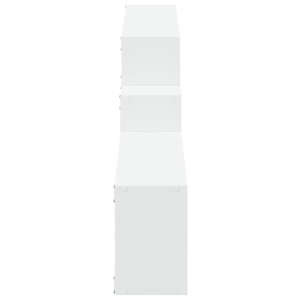 Mobile a Parete 158x18x53 cm Bianco in Legno Multistrato | homemem39