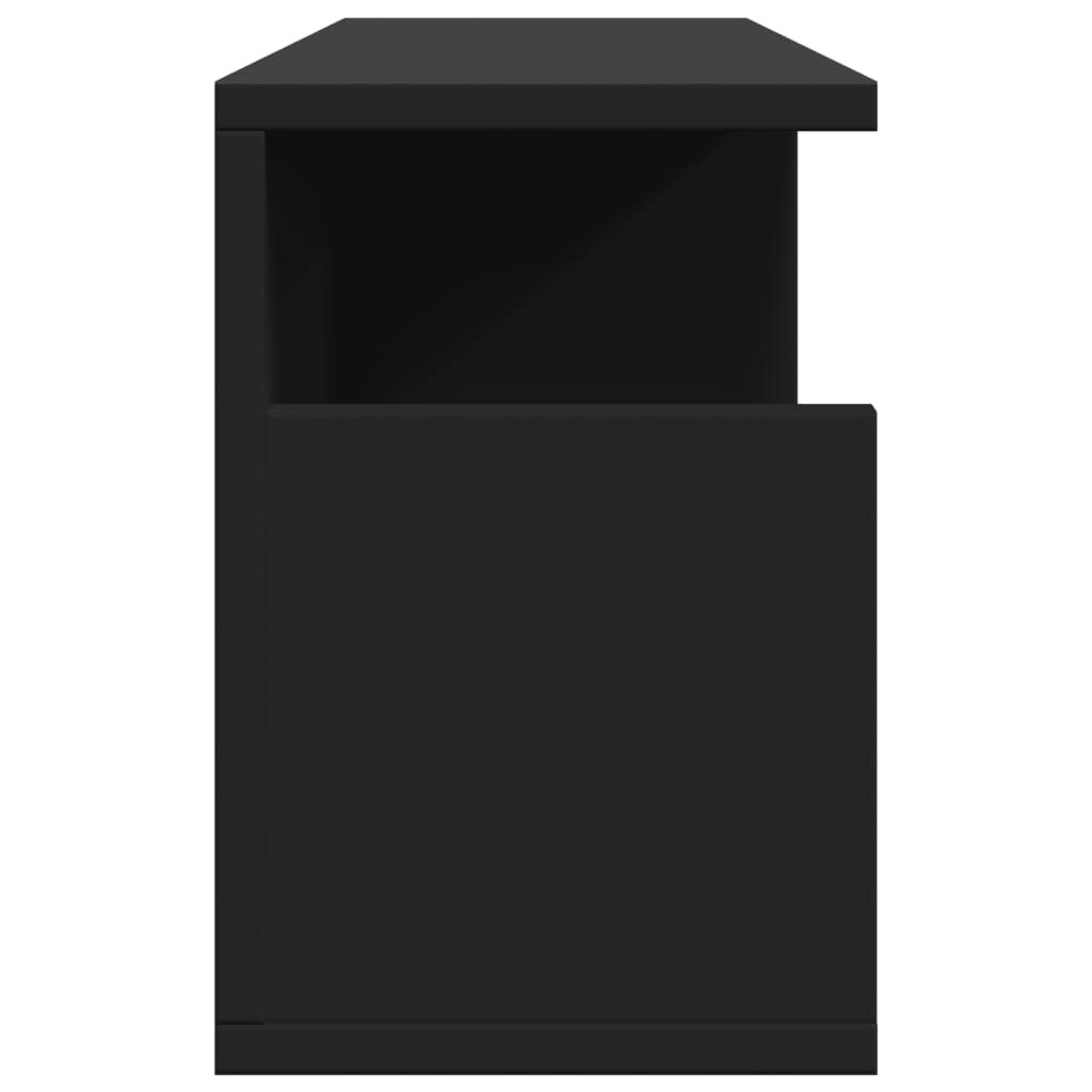 Mobile a Parete 60x20x30 cm Nero in Truciolato | homemem39