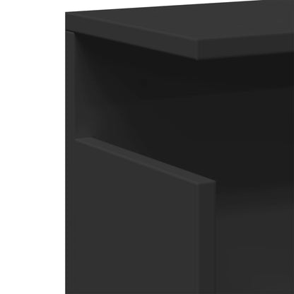 Mobile a Parete 60x20x30 cm Nero in Truciolato | homemem39