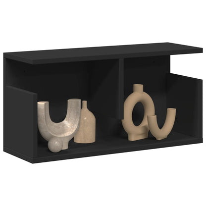 Mobile a Parete 60x20x30 cm Nero in Truciolato | homemem39