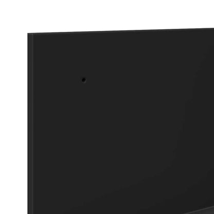 Mobile a Parete 70x16,5x30 cm Nero in Legno Multistrato | homemem39