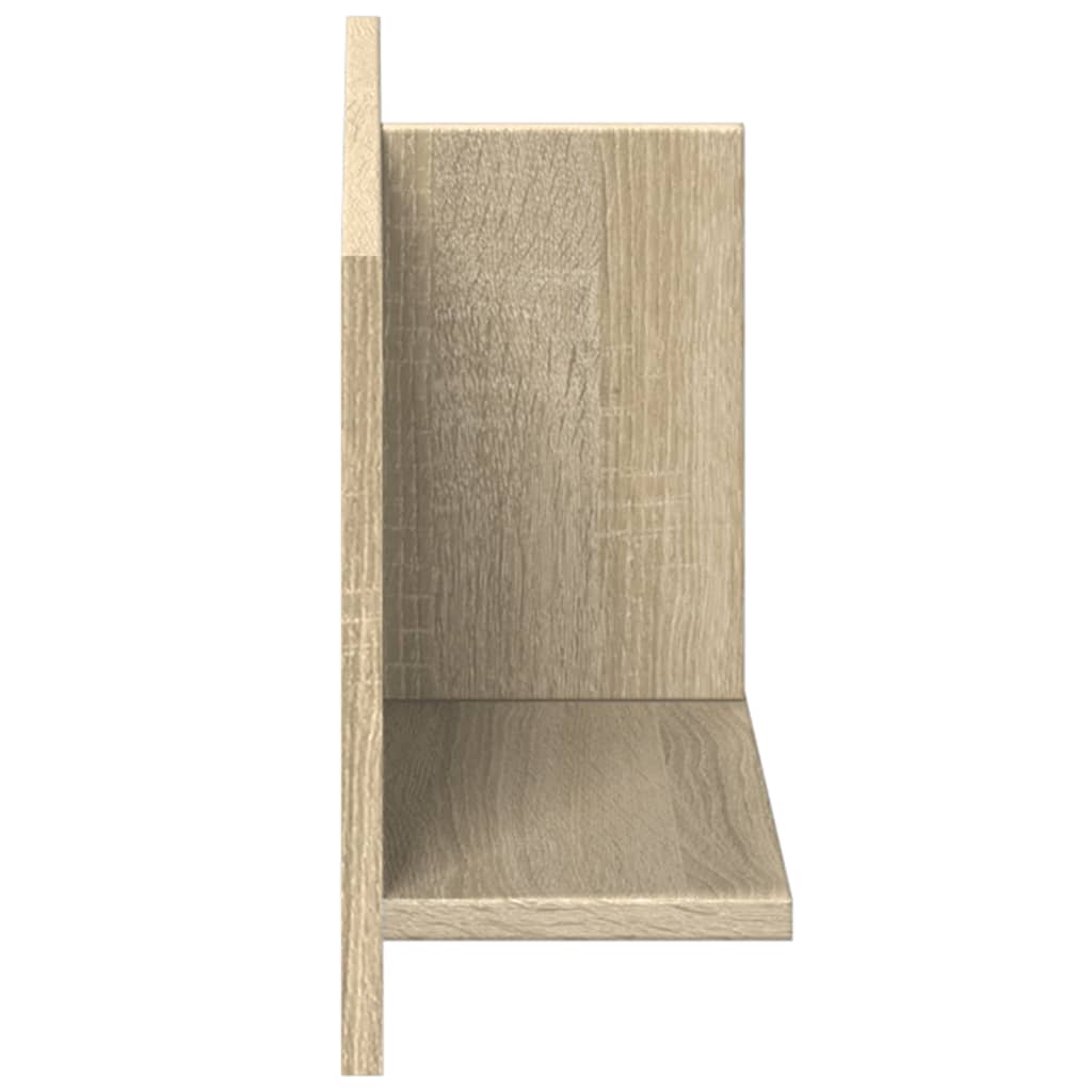 Mobile a Parete 70x16,5x30cm Rovere Sonoma in Legno Multistrato | homemem39
