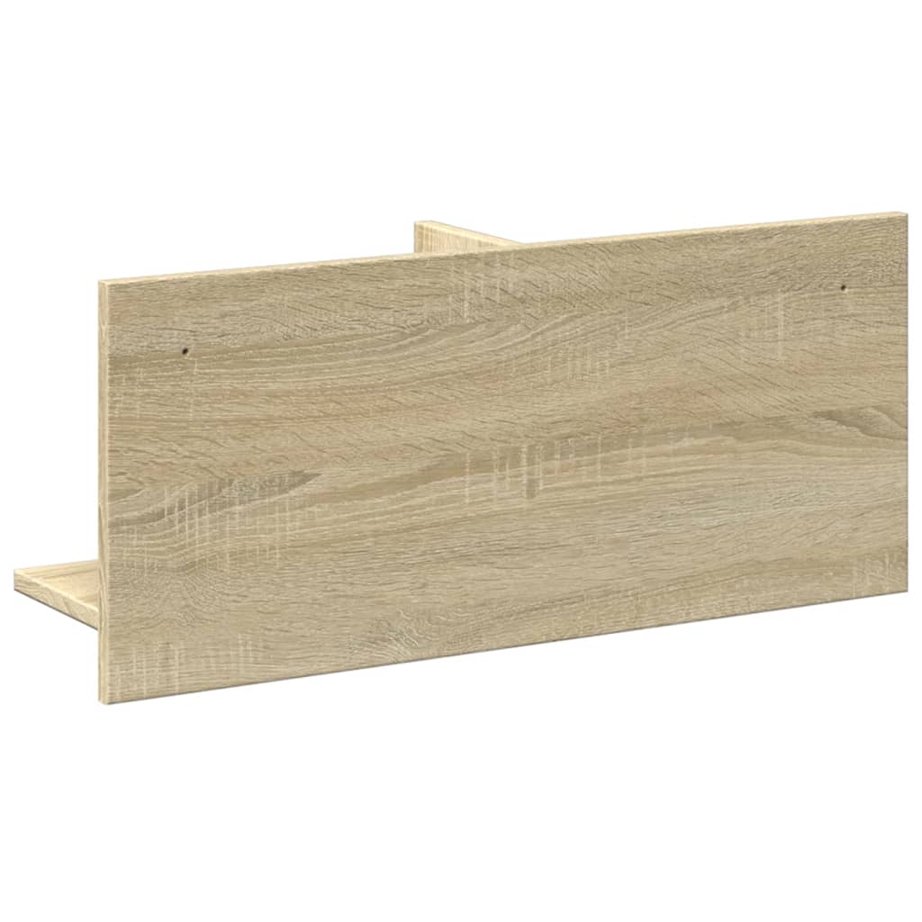 Mobile a Parete 70x16,5x30cm Rovere Sonoma in Legno Multistrato | homemem39