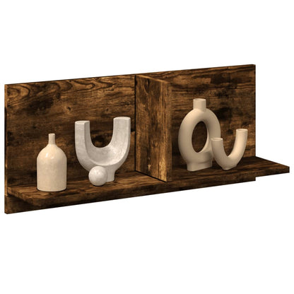 Mobile a Parete 70x16,5x30 cm Rovere Fumo in Legno Multistrato | homemem39