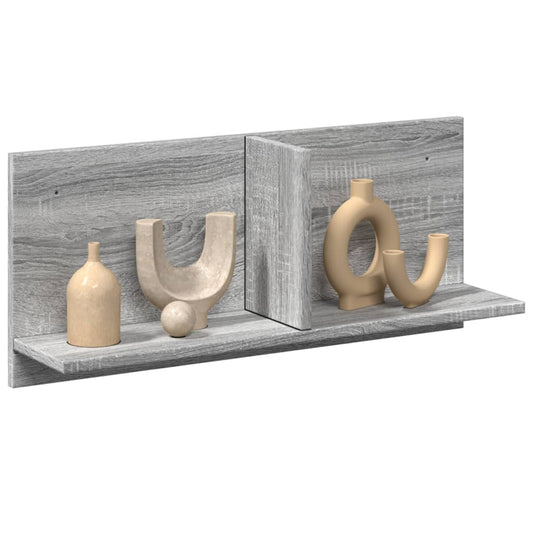Mobile a Parete 70x16,5x30cm Grigio Sonoma in Legno Multistrato | homemem39
