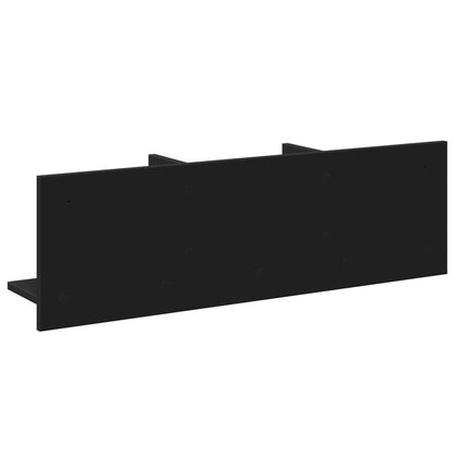 Mobile a Parete 100x16,5x30 cm Nero in Truciolato | homemem39