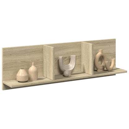 Mobile a Parete 100x16,5x30 cm Rovere Sonoma in Truciolato | homemem39