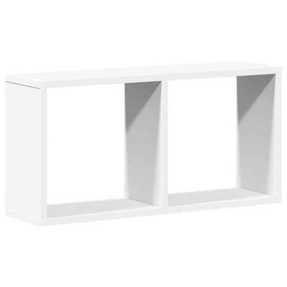 Mobile a Parete 60x16x30 cm Bianco in Legno Multistrato