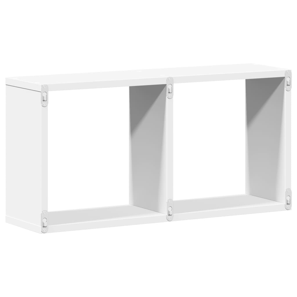 Mobile a Parete 60x16x30 cm Bianco in Legno Multistrato | homemem39
