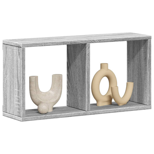 Mobile a Parete 60x16x30 cm Grigio Sonoma in Legno Multistrato | homemem39