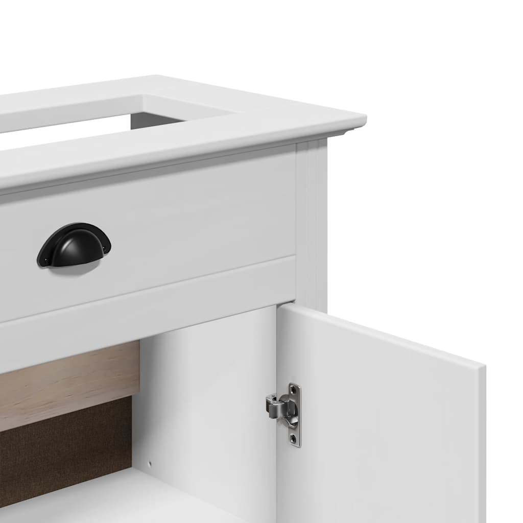 Mobile Lavabo da Bagno BODO Bianco 70x35x80 cm | homemem39